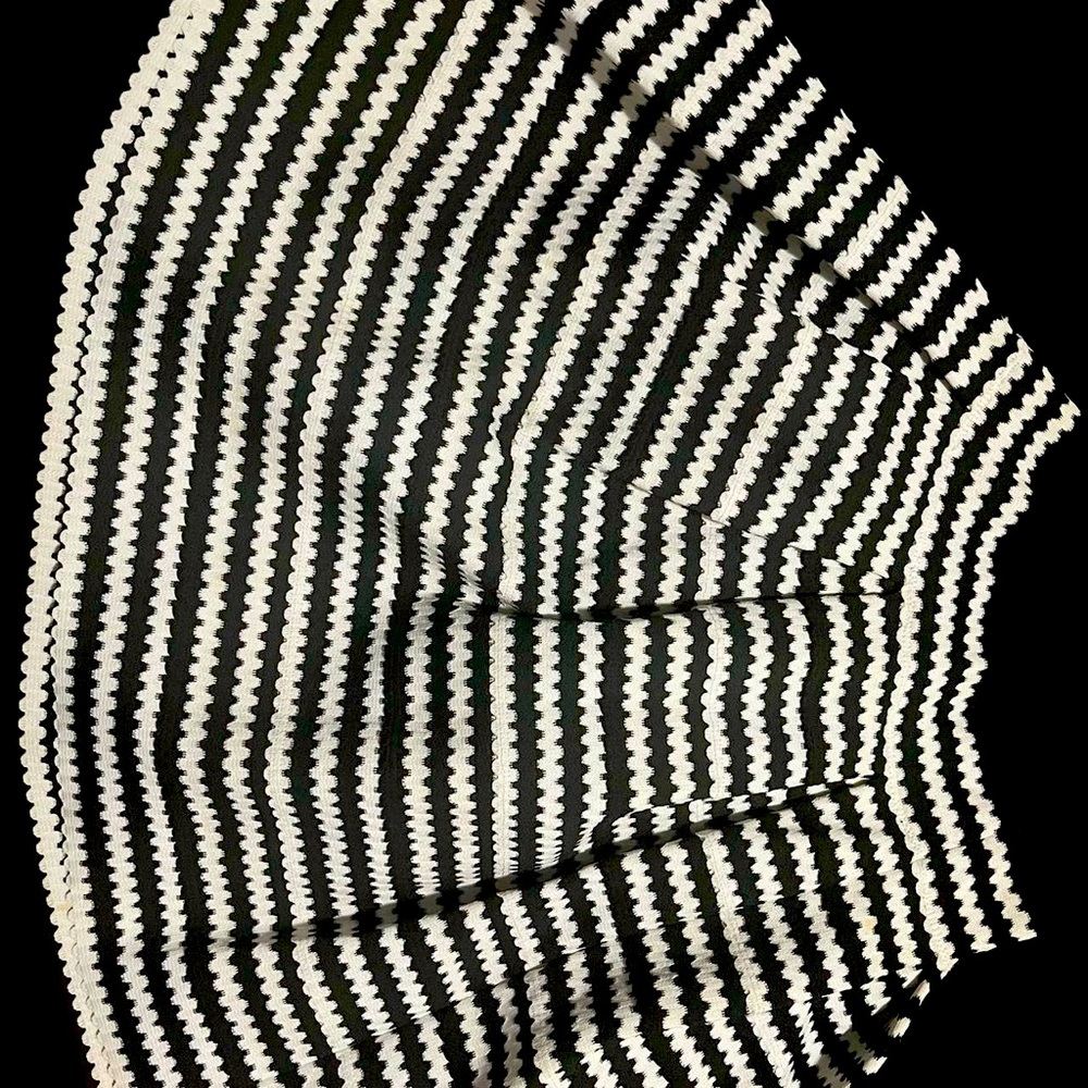 Black and white skirt